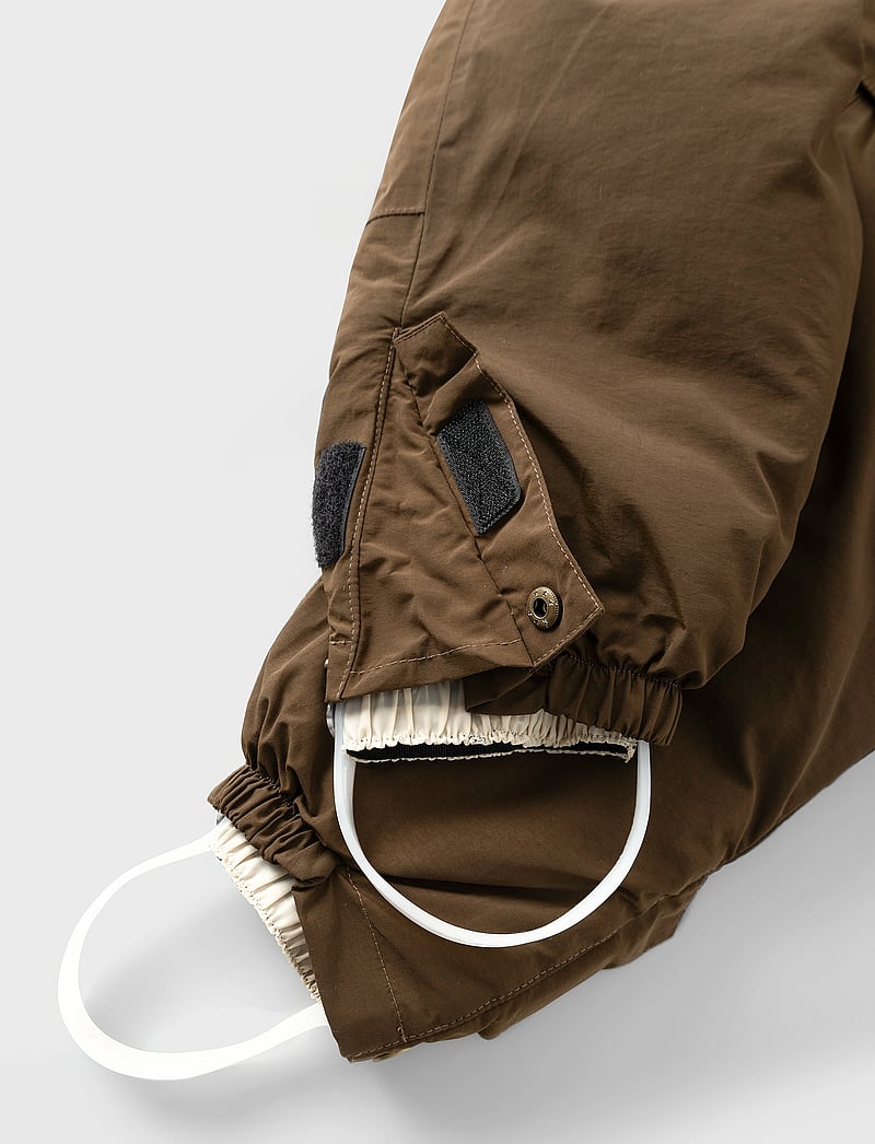 Lil'Atelier - NMNLASTORM SNOWSUIT FO LIL - dark earth - 2