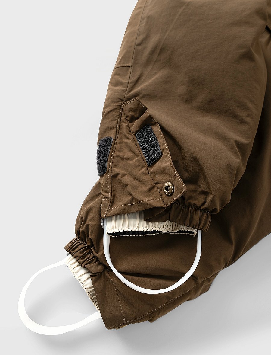 Lil'Atelier - NMNLASTORM SNOWSUIT FO LIL - dark earth - 2