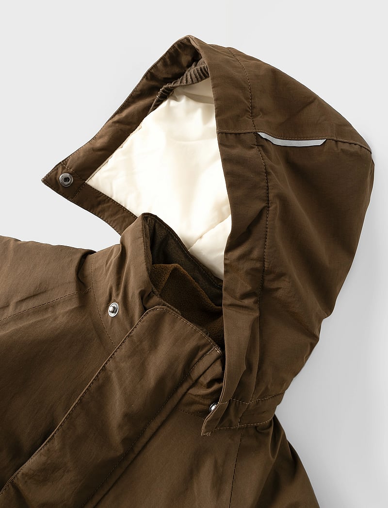 Lil'Atelier - NMNLASTORM SNOWSUIT FO LIL - dark earth - 3