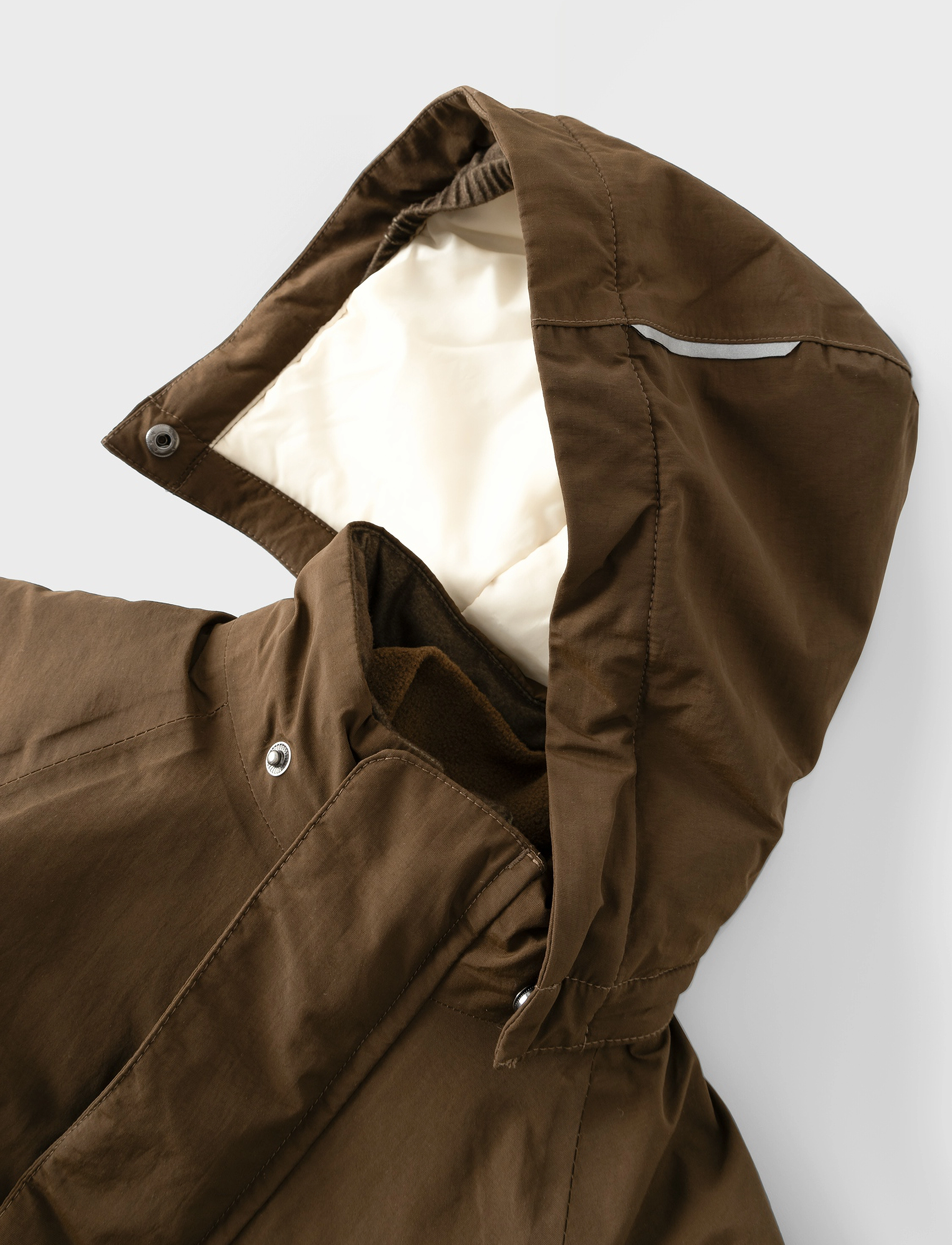 Lil'Atelier - NMNLASTORM SNOWSUIT FO LIL - dark earth - 3