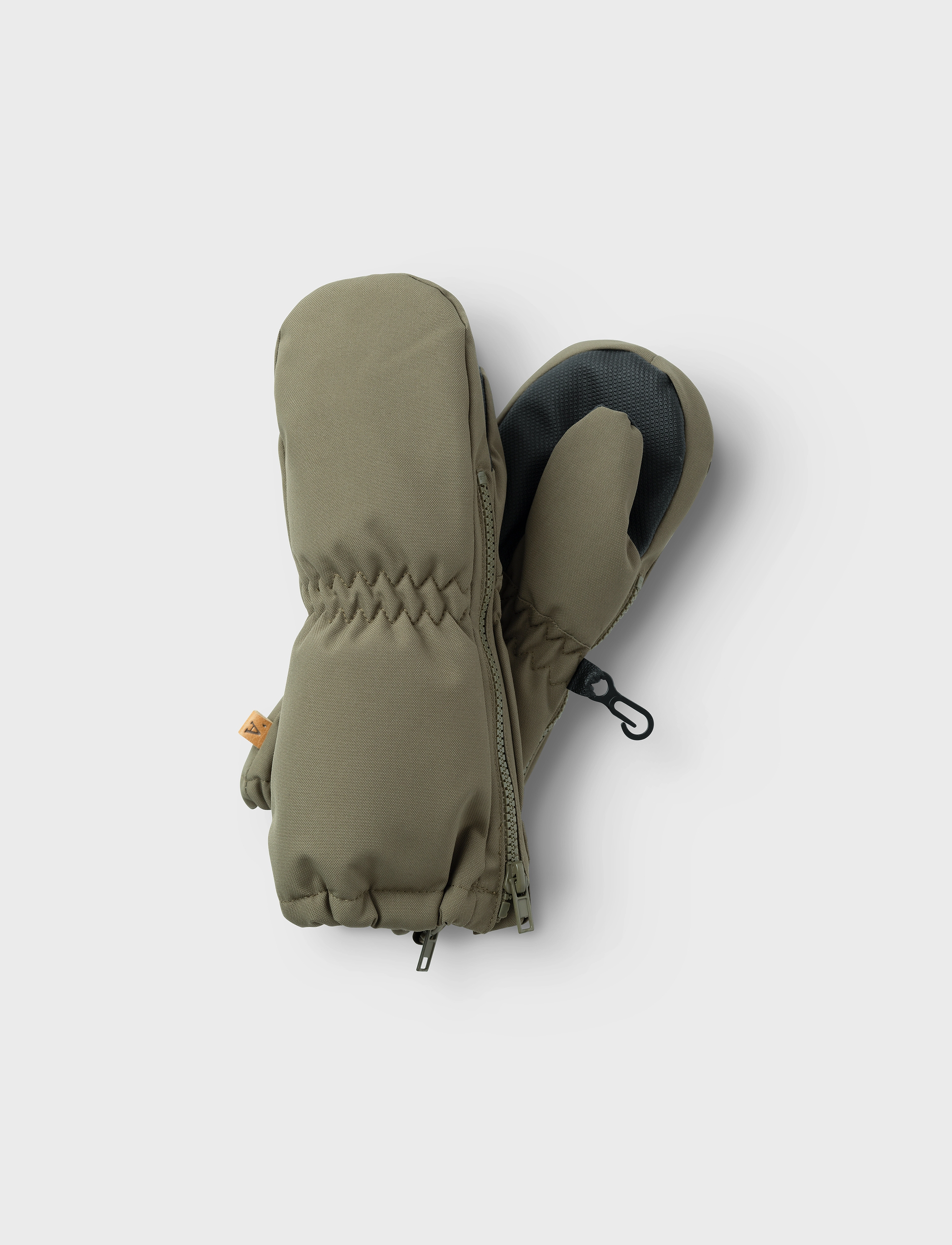 Lil'Atelier - NMNLASNOW10 MITTEN SOLID 1FO LIL - kalamata - 1