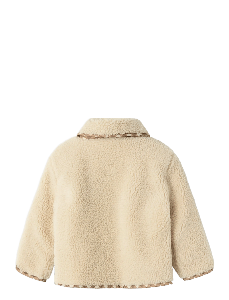 Lil'Atelier - NMFNAOLIN LOOSE JACKET LIL - faux fur jakker - sandshell - 2
