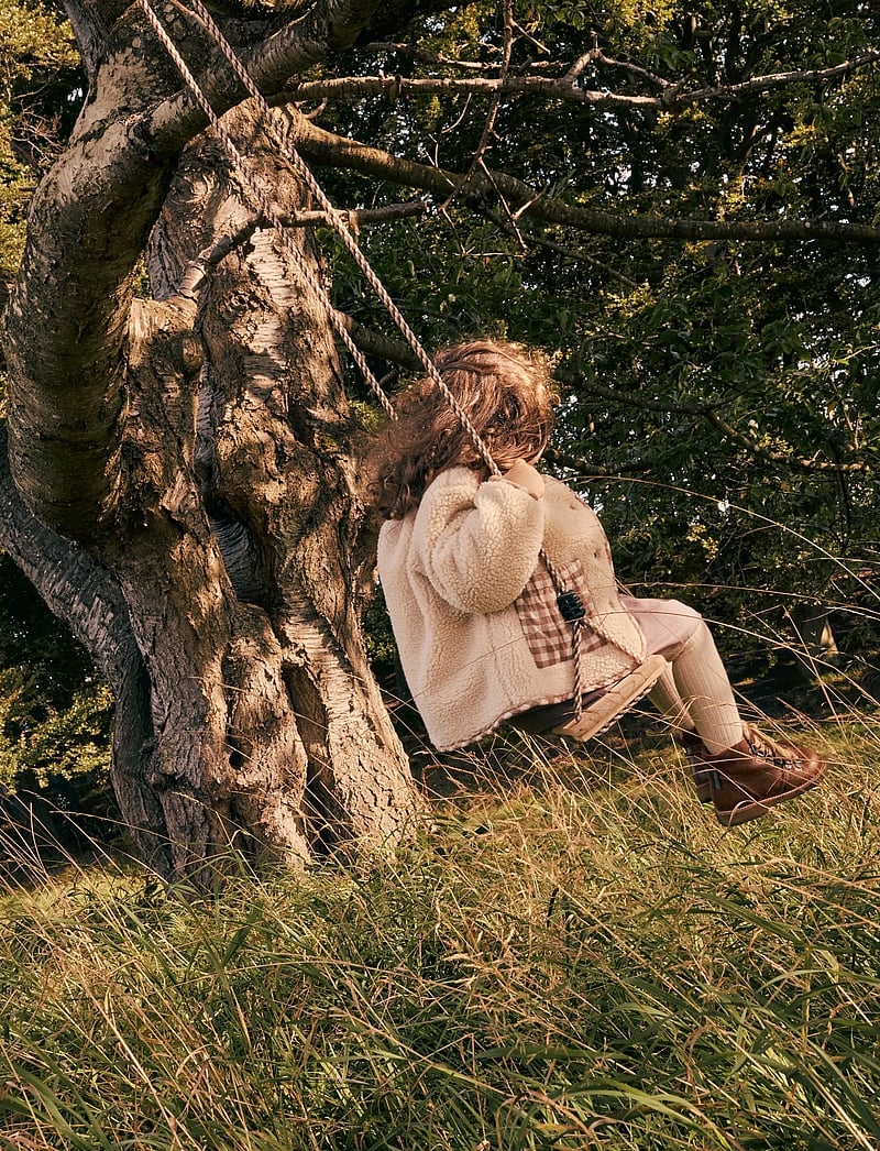 Lil'Atelier - NMFNAOLIN LOOSE JACKET LIL - faux fur jakker - sandshell - 3