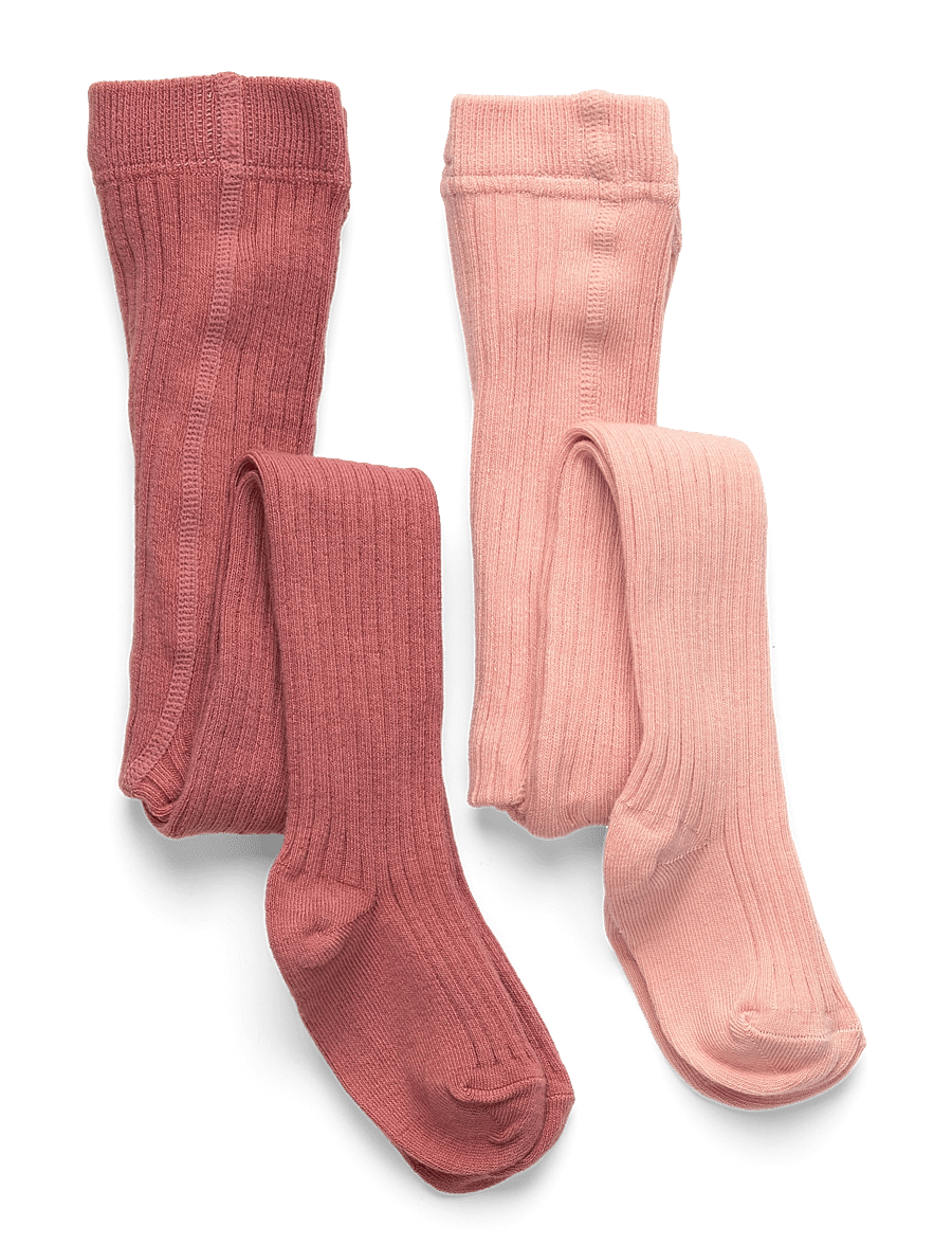 Lil'Atelier - NBFILSO 2 PACK PANTYHOSE LIL - sukkpüksid - withered rose - 0
