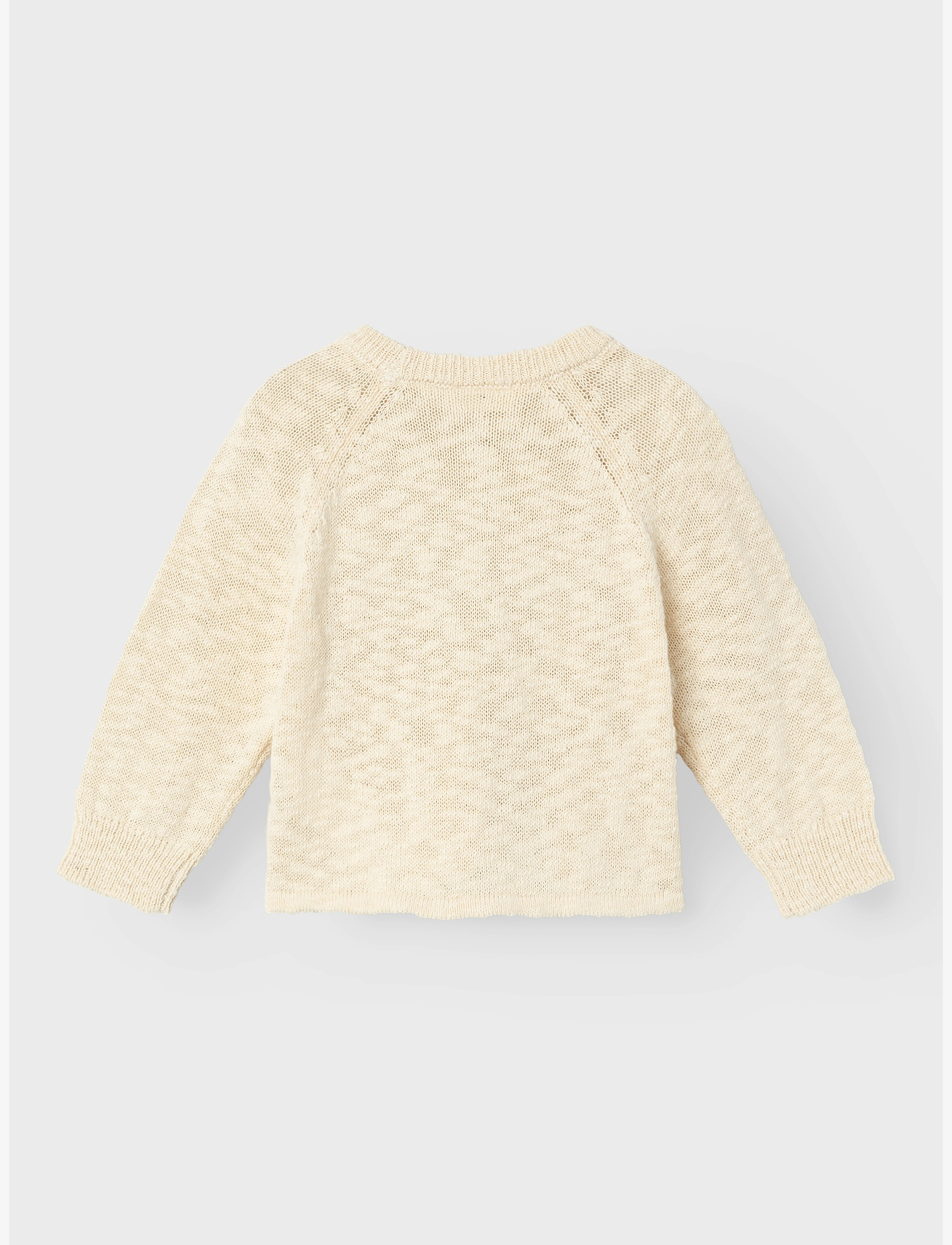 Lil'Atelier - NMMJEFF LS KNIT LIL - bleached sand - 2