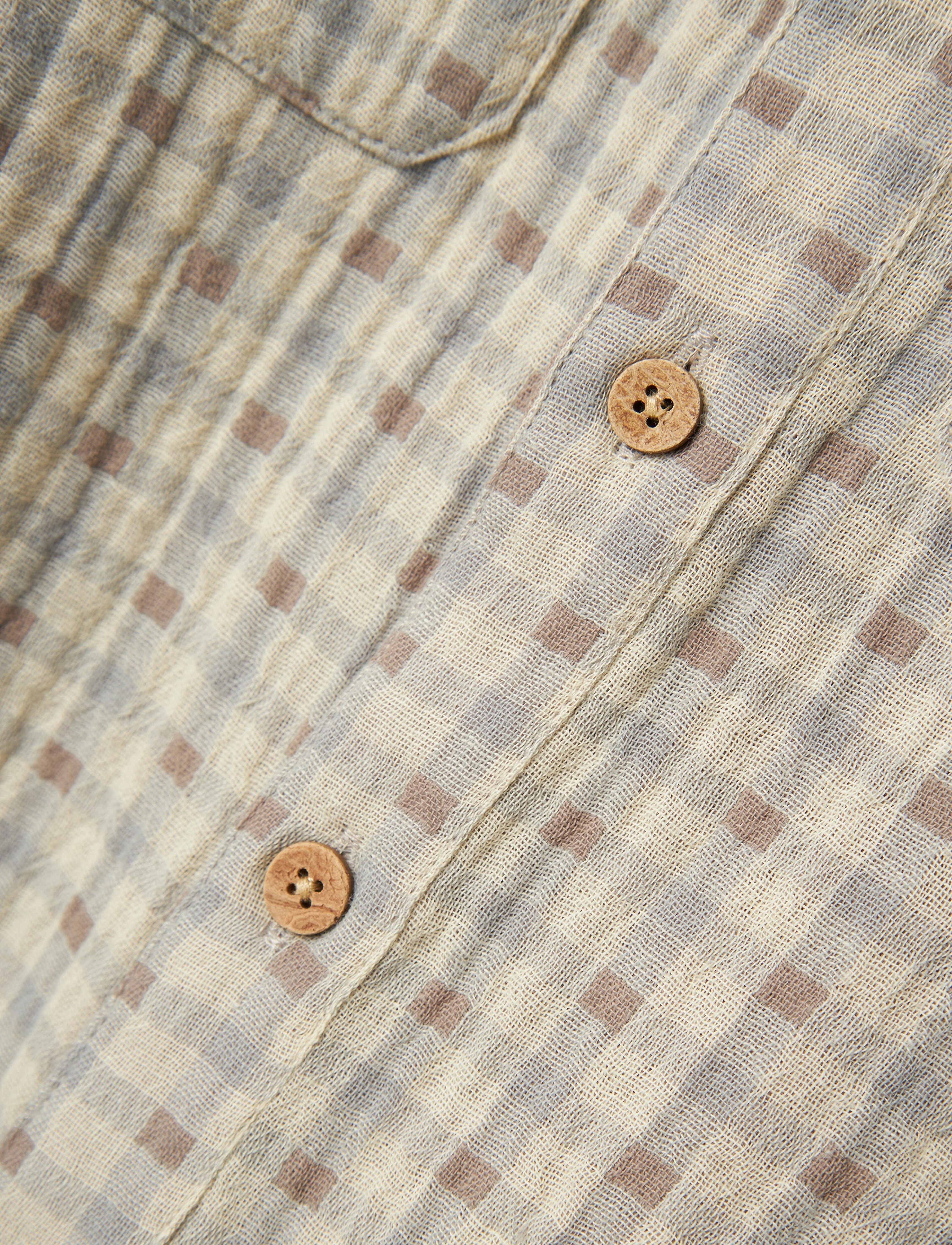 Lil'Atelier - NMMJOEY SS SHIRT LIL - bleached sand - 4