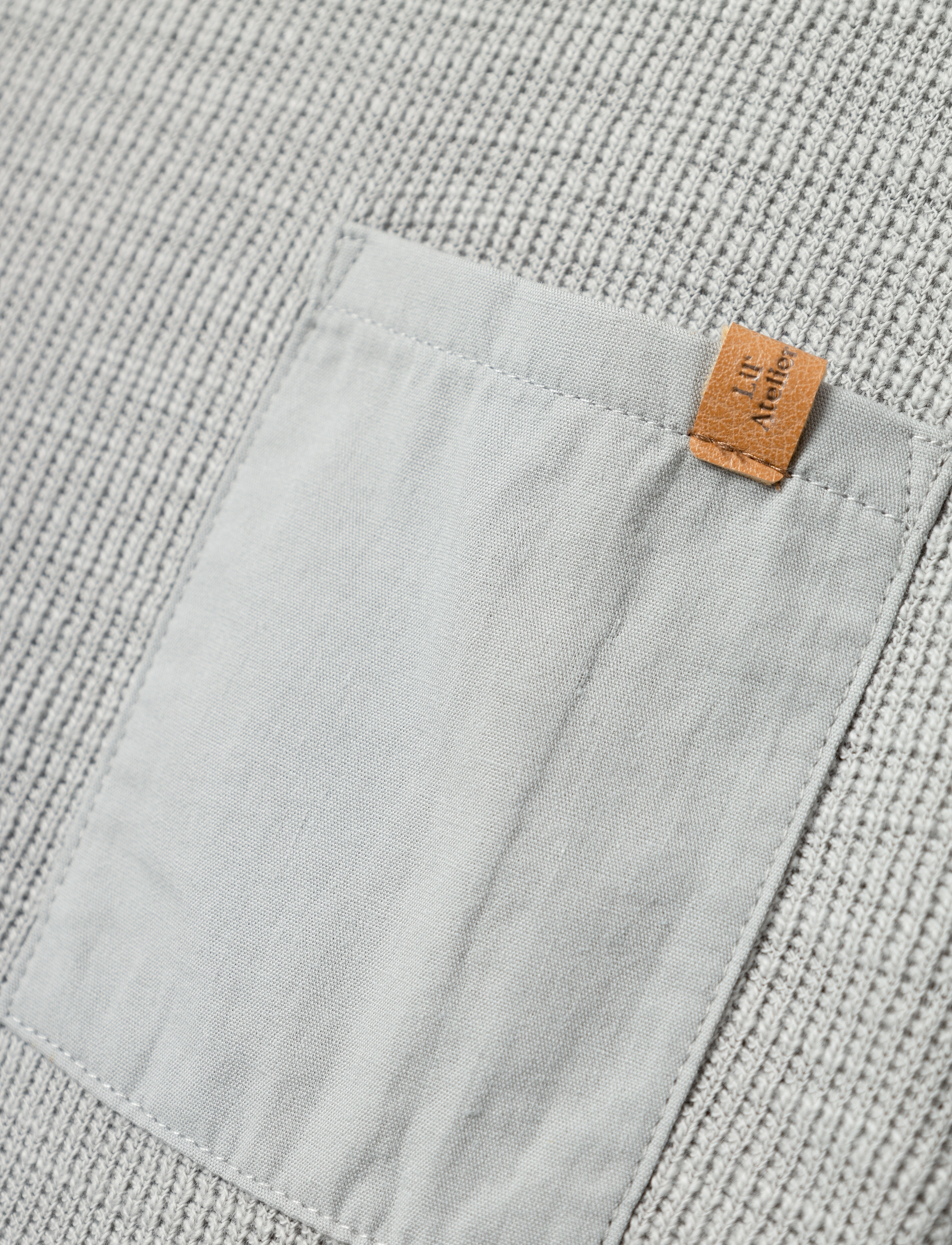 Lil'Atelier - NMMHONJO SS LOOSE TOP LIL - limestone - 3