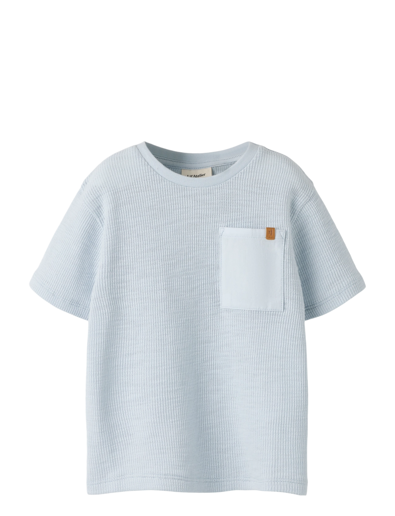 Lil'Atelier Nmmhonjo Ss Loose Top Lil, 92, T-shirts, Blau - Short-sleeved, Kinder