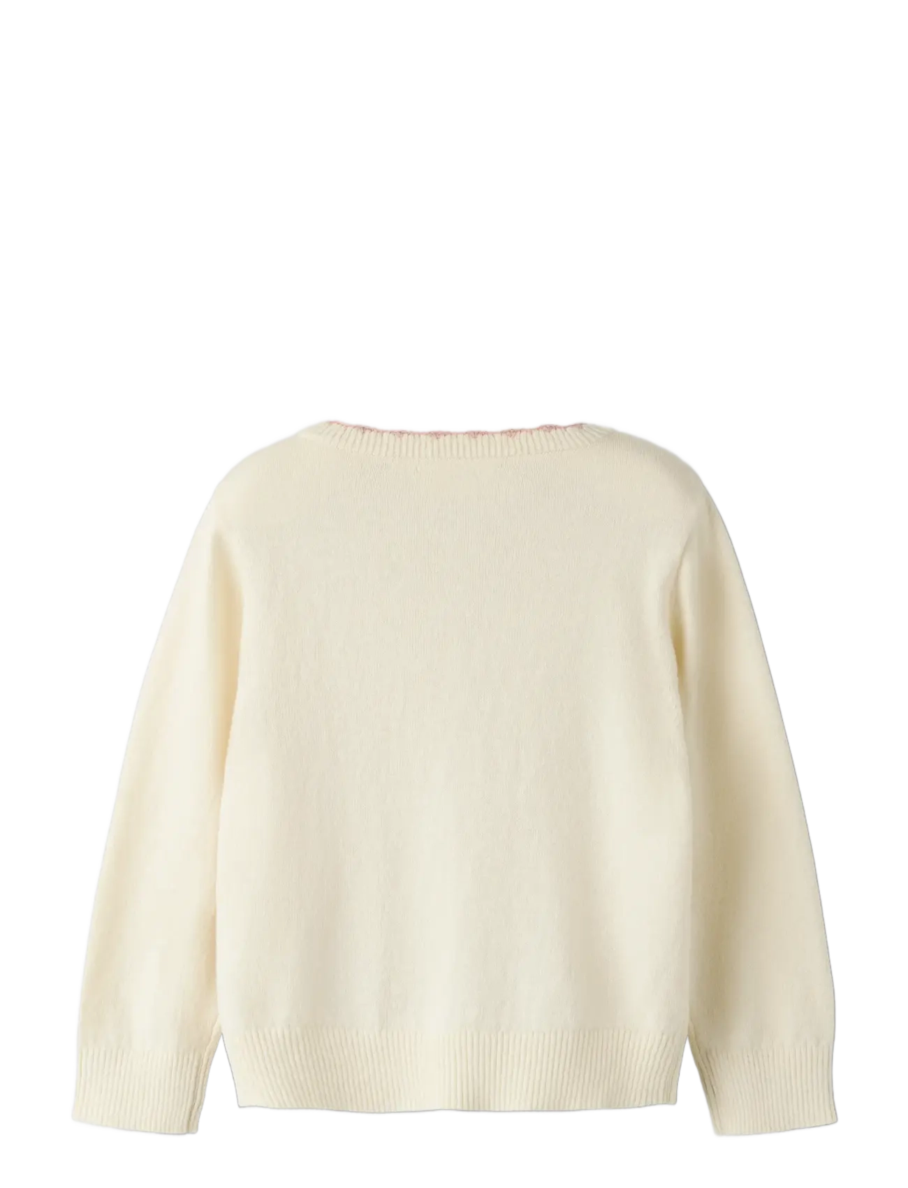 Lil'Atelier - NMFSARAN LS KNIT CARD LIL - cardigans - turtledove - 1