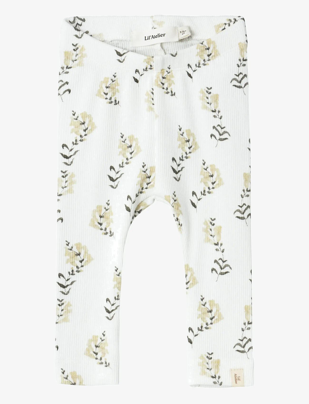 Lil'Atelier - NBFGAVO SLIM LEGGING LIL - coconut milk - 0