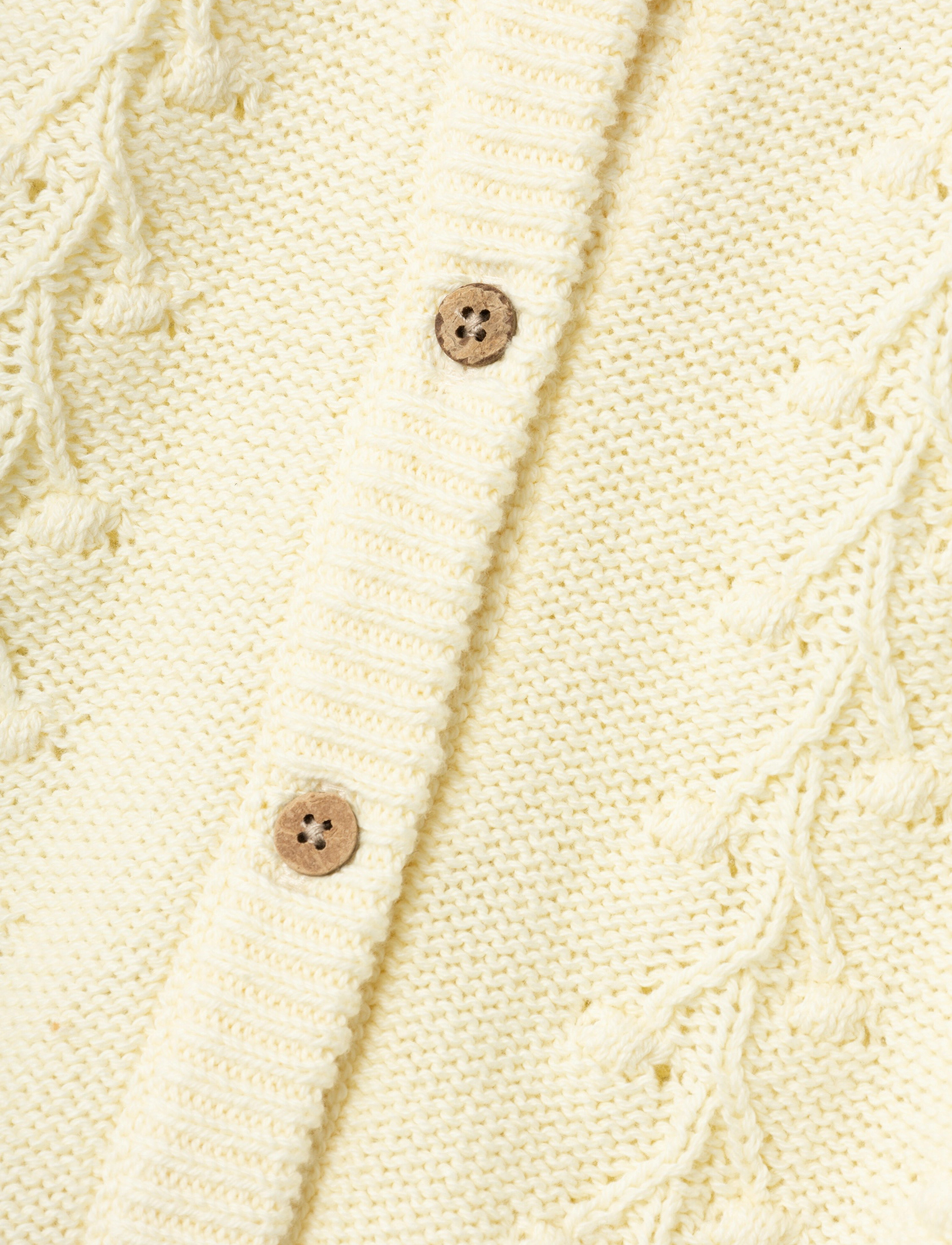 Lil'Atelier - NMFKAJA LS KNIT CARD LIL - lemon icing - 3