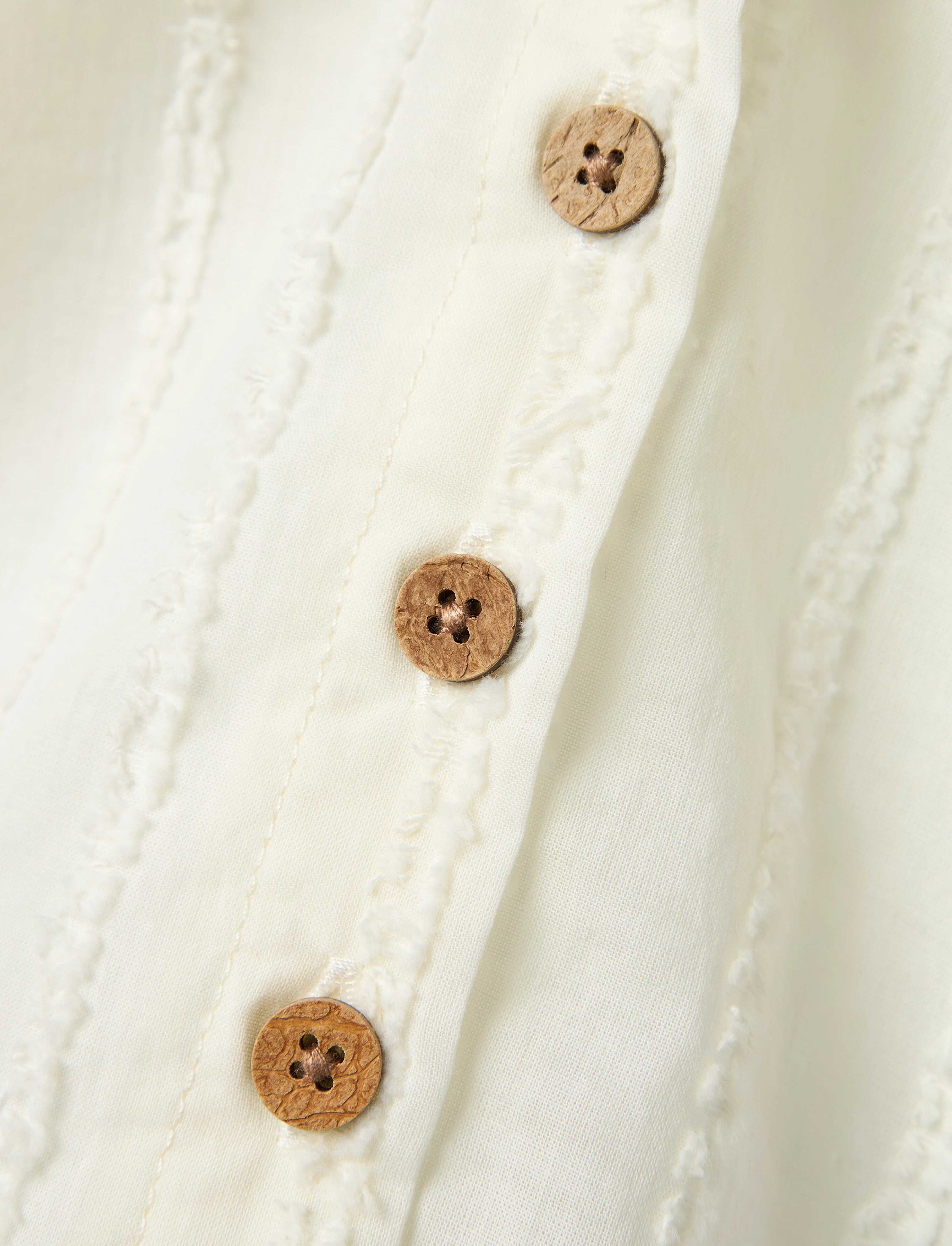 Lil'Atelier - NBFKAIDA LS LOOSE SHIRT LIL - coconut milk - 2
