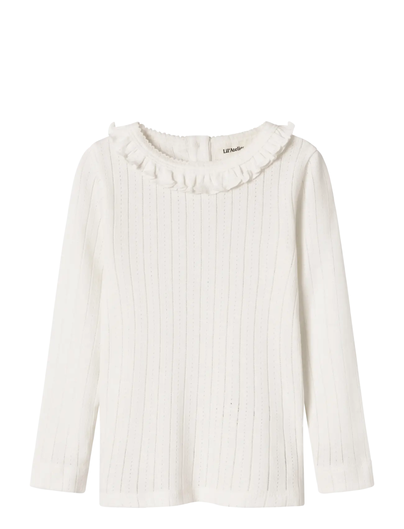 Lil'Atelier - NMFRACHEL NIS LS SLIM TOP LIL NOOS - langärmelig - coconut milk - 1