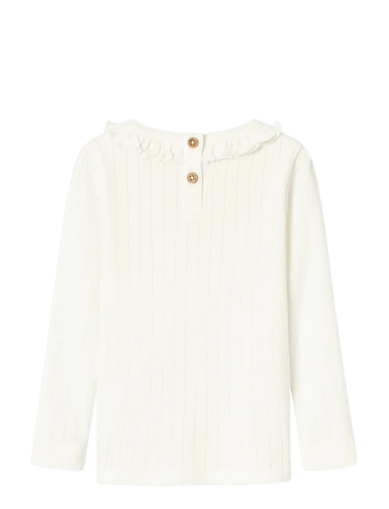 Lil'Atelier - NMFRACHEL NIS LS SLIM TOP LIL NOOS - langärmelig - coconut milk - 2