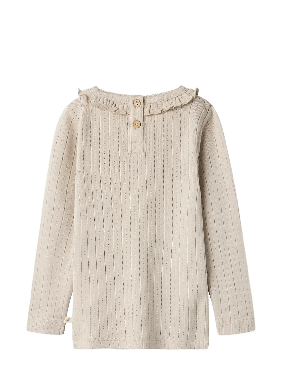Lil'Atelier - NMFRACHEL NIS LS SLIM TOP LIL NOOS - langärmelig - gray morn - 1