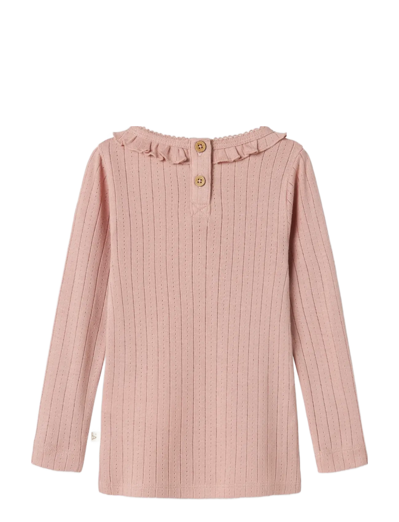 Lil'Atelier - NMFRACHEL NIS LS SLIM TOP LIL NOOS - langærmede t-shirts - misty rose - 2