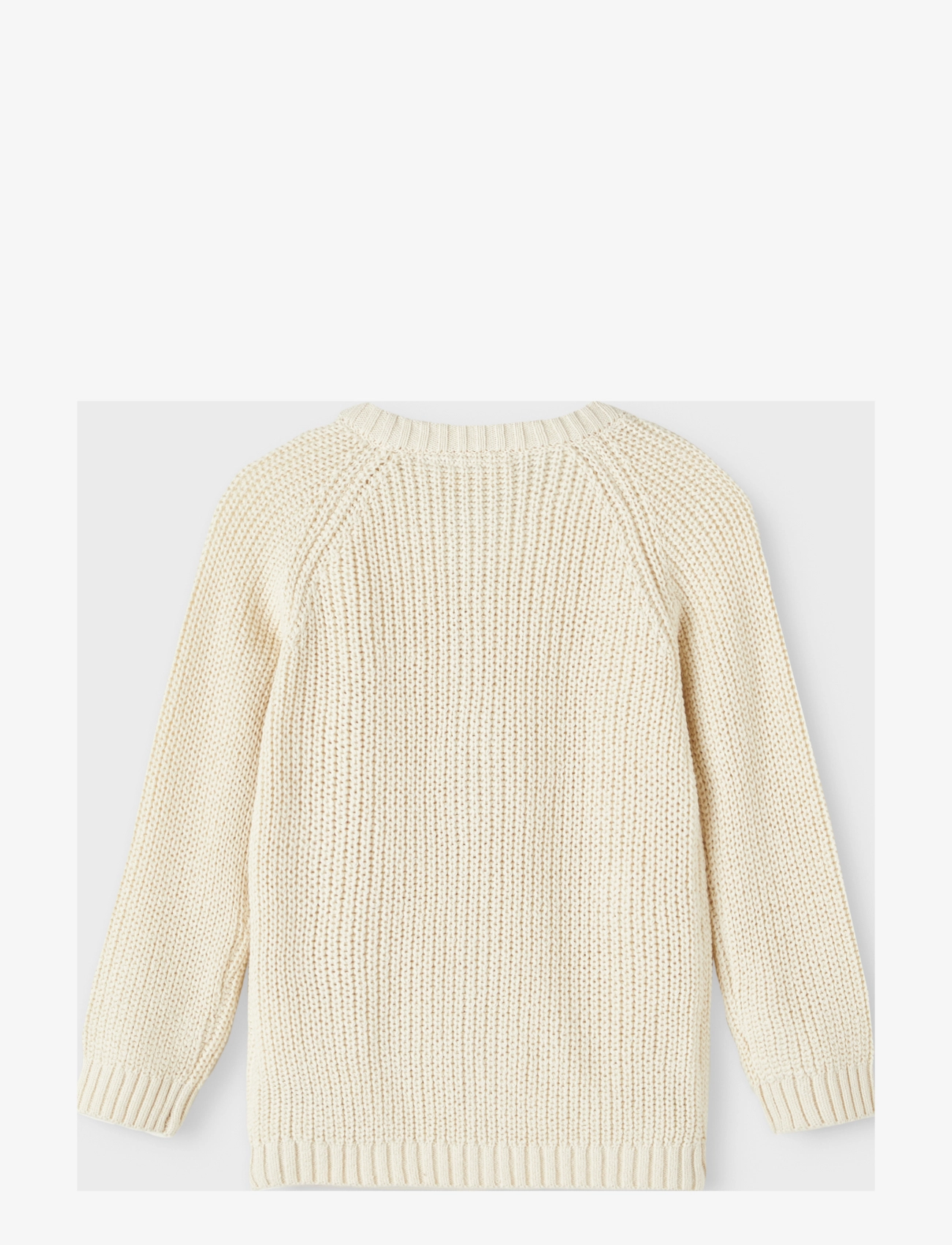 Lil'Atelier - NMNEMLEN LIN LS KNIT CARD LIL NOOS - turtledove - 1