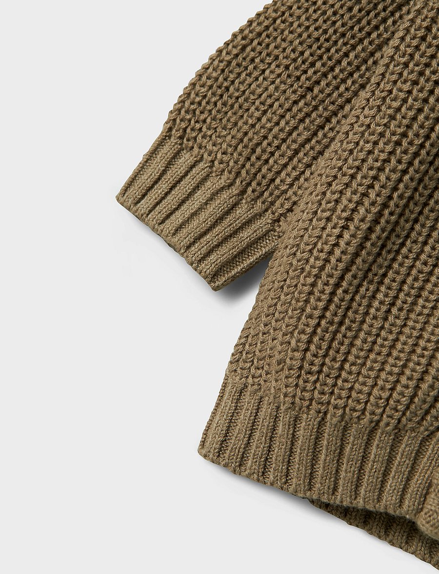 Lil'Atelier - NBNEMLEN LS KNIT CARD LIL NOOS - gilets - overland trek - 3