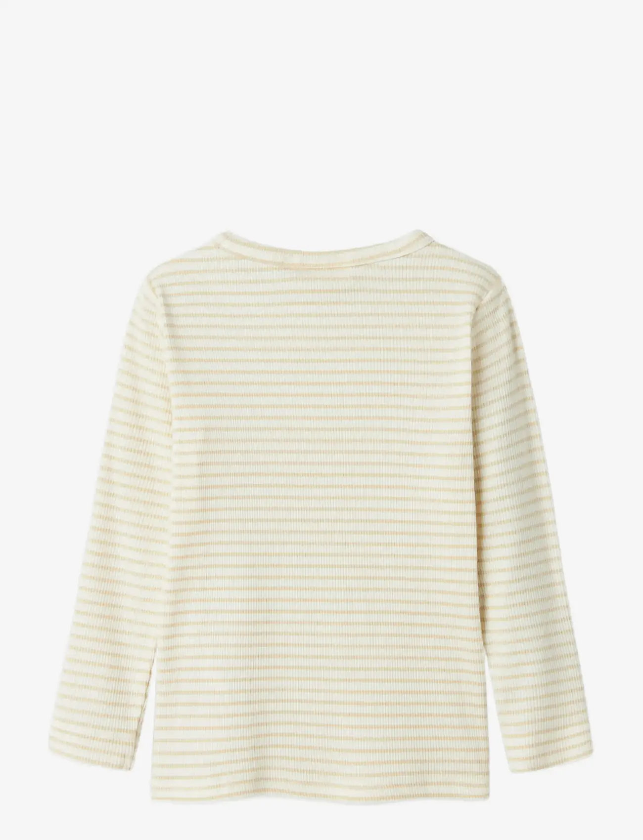 Lil'Atelier - NMFLAKE LS SLIM TOP LIL - coconut milk - 1