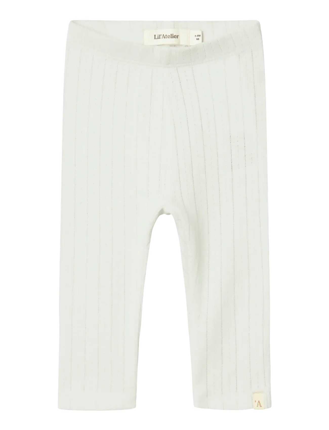 Lil'Atelier NBFRACHEL NIS SLIM LEGGINGS LIL NOOS - Underdele - COCONUT MILK / cream