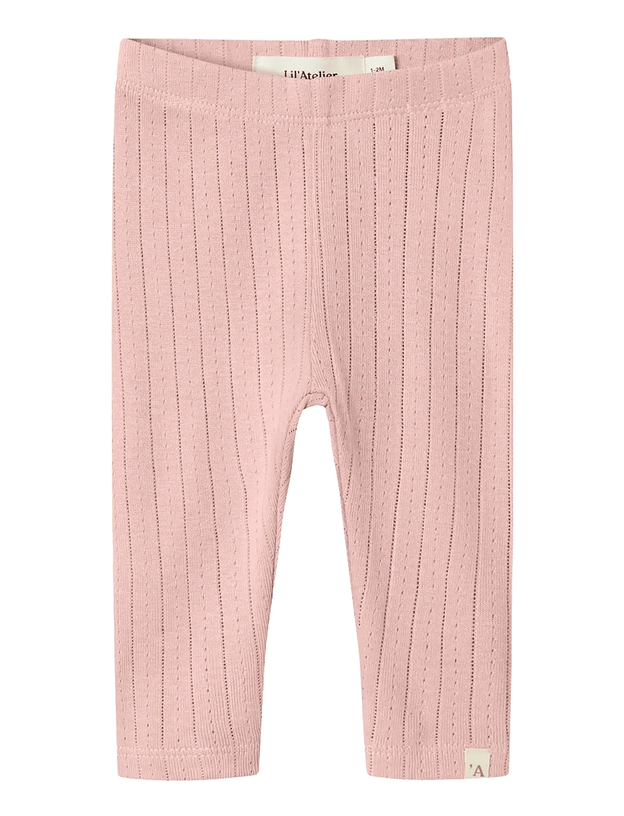 Lil'Atelier - NBFRACHEL NIS SLIM LEGGINGS LIL NOOS - leggings - misty rose - 1