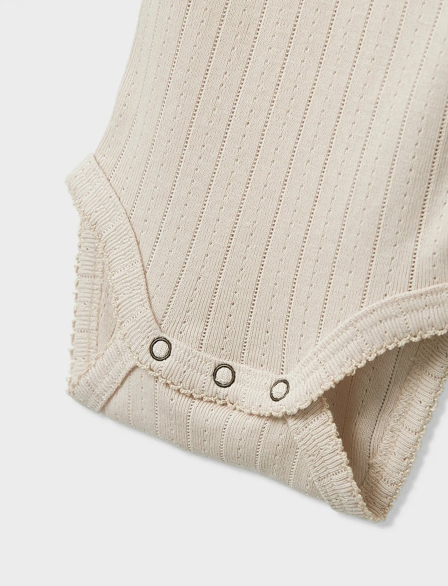 Lil'Atelier - NBFRACHEL NIS LS SLIM BODY LIL NOOS - pikkade varrukatega bodid - gray morn - 3