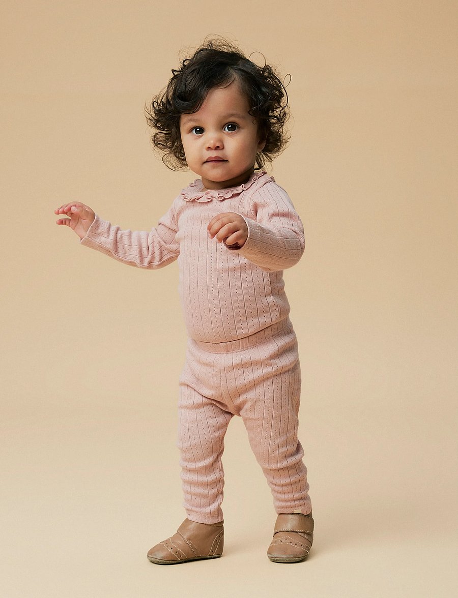 Lil'Atelier - NBFRACHEL NIS LS SLIM BODY LIL NOOS - pikkade varrukatega bodid - misty rose - 0