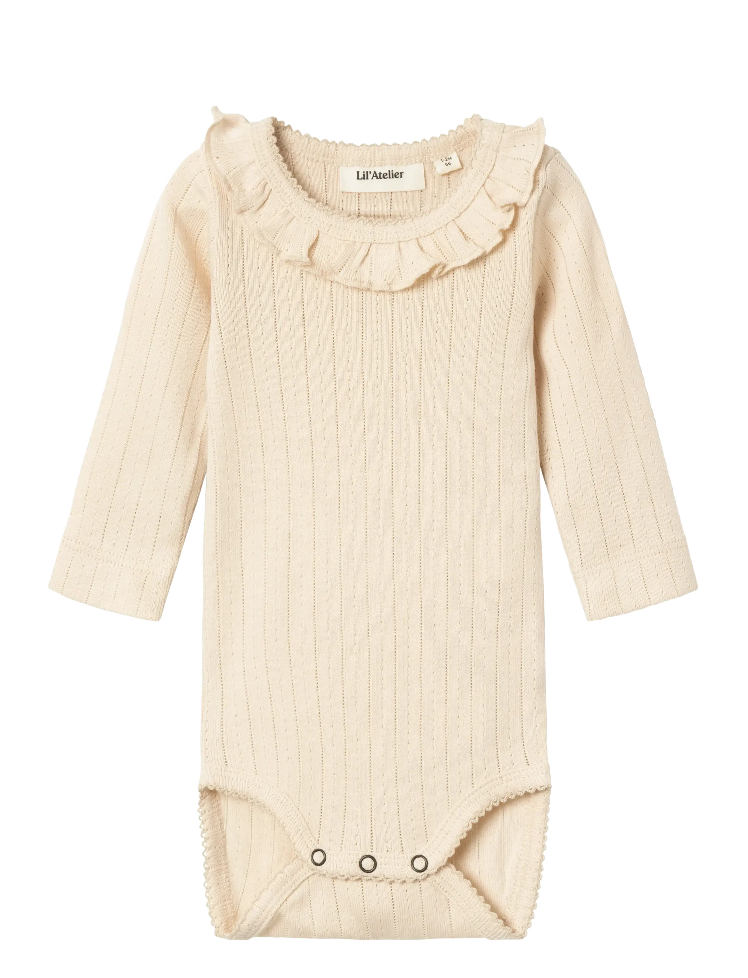 Lil'Atelier NBFRACHEL NIS LS SLIM BODY LIL NOOS - Bodid - SHEER BLISS / cream