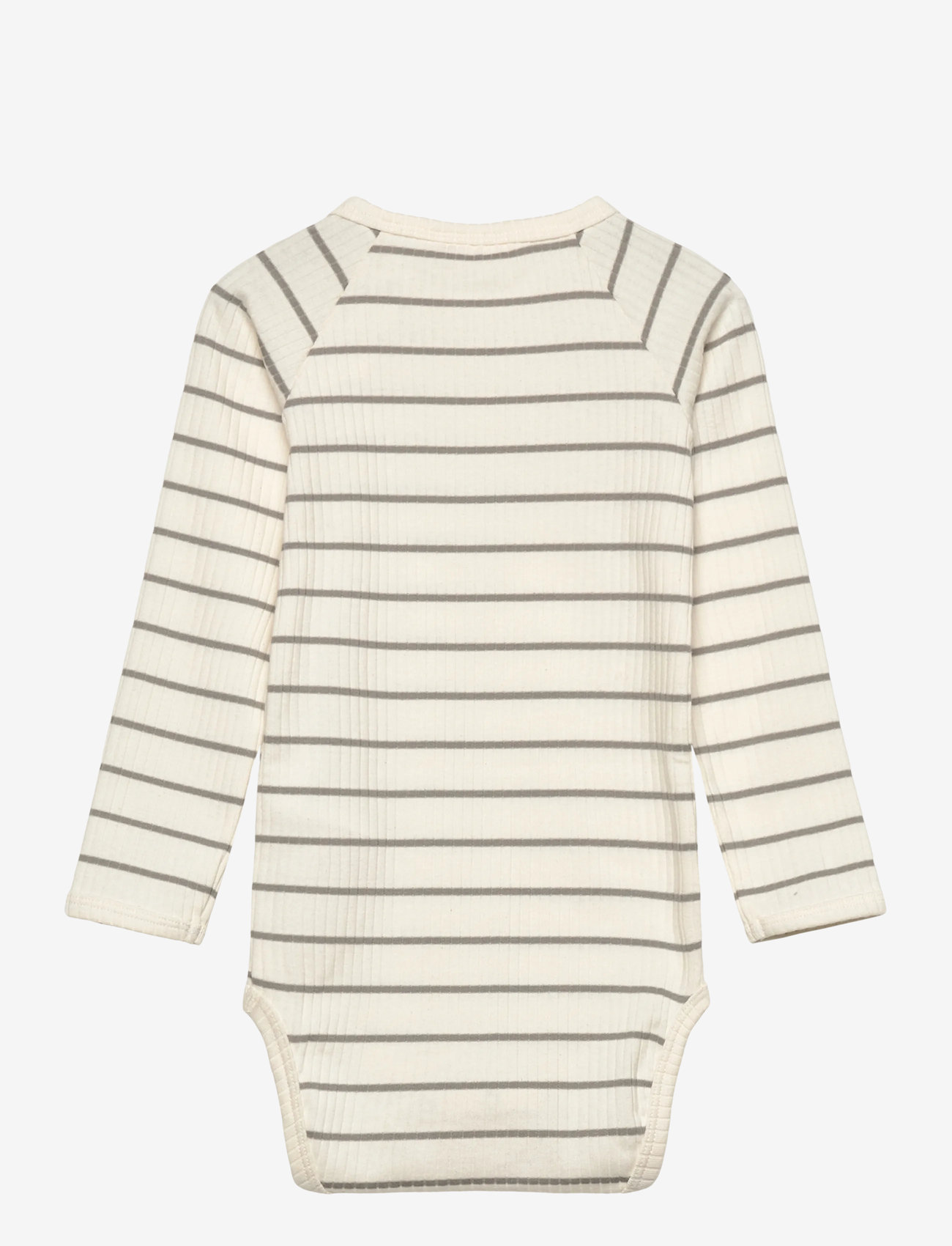 Lil'Atelier - NBMKAIL LS SLIM BODY LIL NOOS - langærmede bodyer - coconut milk - 2