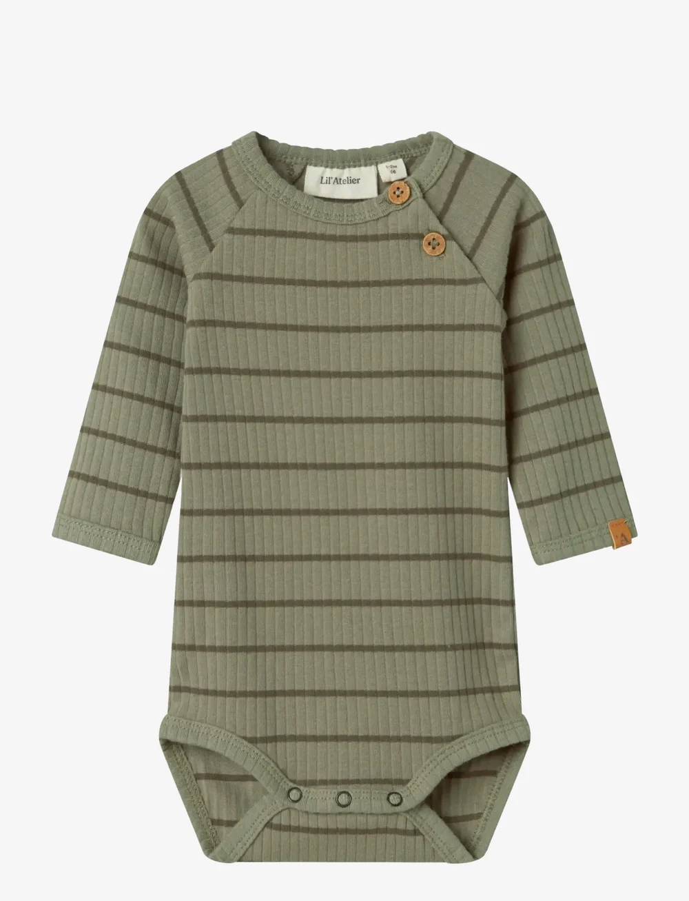 Lil'Atelier - NBMKAIL LS SLIM BODY LIL NOOS - langärmelige bodys - overland trek - 0