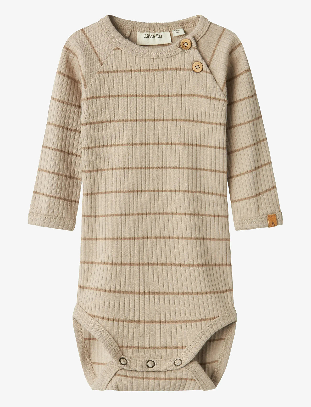 Lil'Atelier - NBMKAIL LS SLIM BODY LIL NOOS - rāpulīši ar garām piedurknēm - pure cashmere - 0