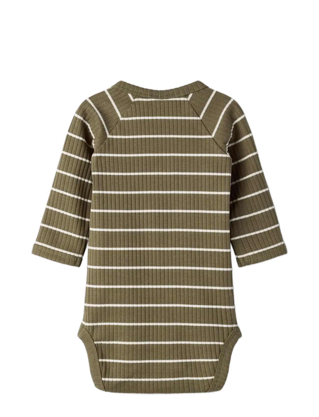 Lil'Atelier - NBMKAIL LS SLIM BODY LIL NOOS - langærmede bodyer - shitake - 1