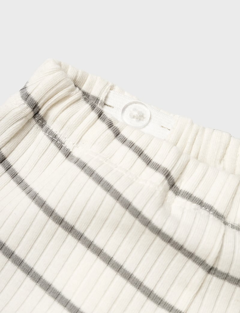 Lil'Atelier - NBMKAIL REG PANT LIL NOOS - pantalon pour bébé - coconut milk - 3