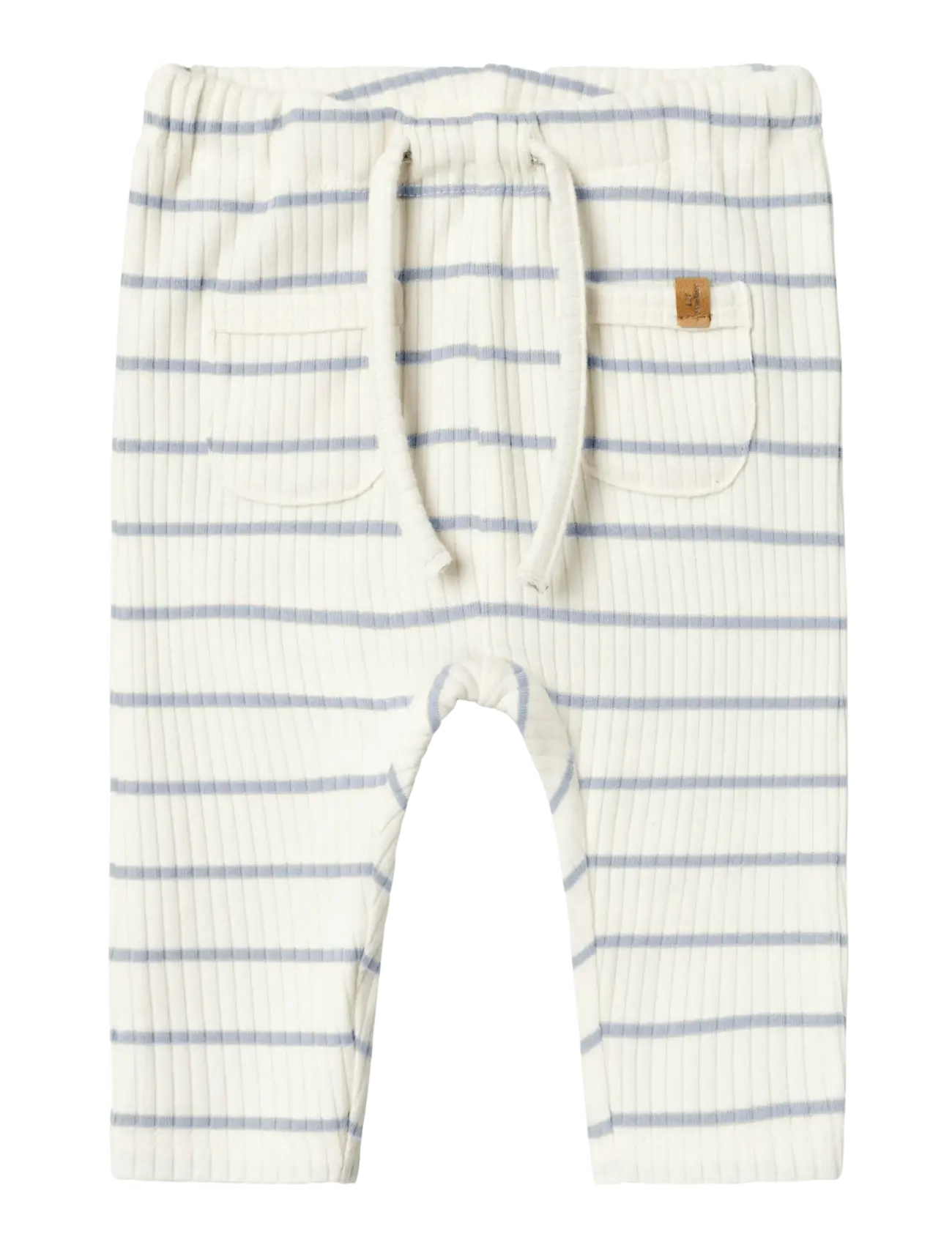 Lil'Atelier NBMKAIL REG PANT LIL NOOS - Basics - COCONUT MILK / white