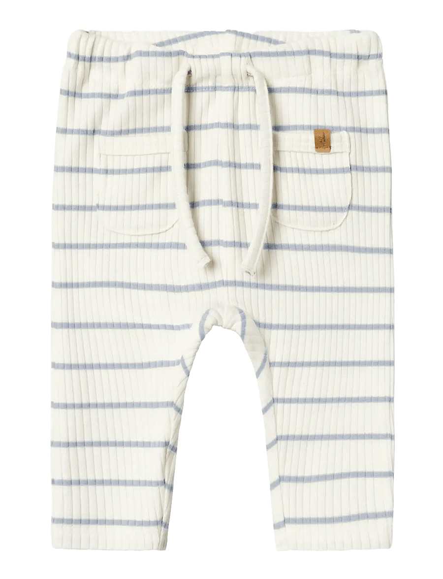 Lil'Atelier - NBMKAIL REG PANT LIL NOOS - beebipüksid - coconut milk - 1