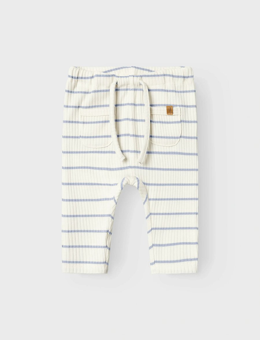 Lil'Atelier - NBMKAIL REG PANT LIL NOOS - beebipüksid - coconut milk - 0
