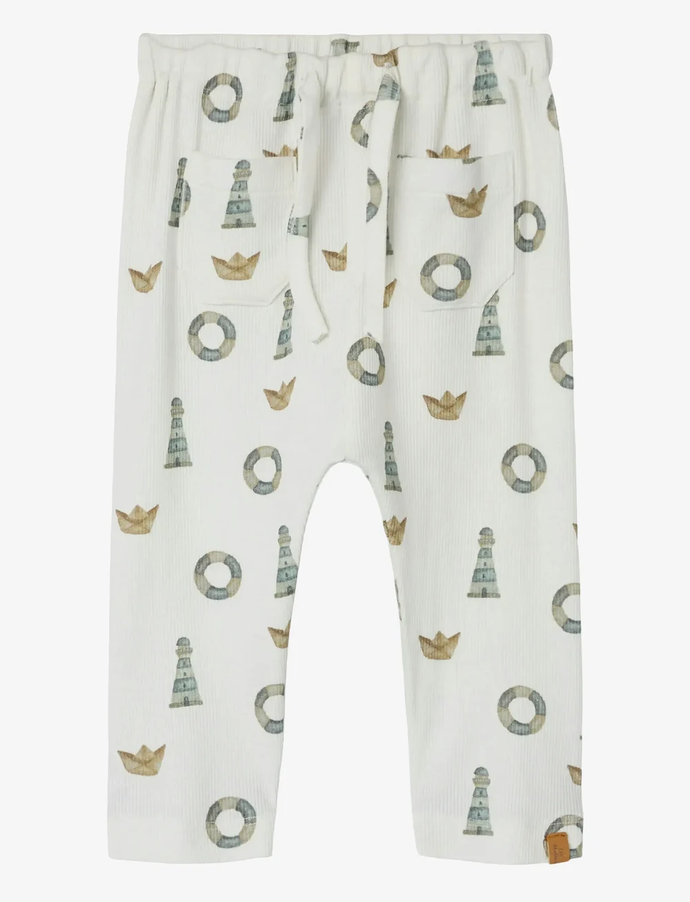 Lil'Atelier - NBMGAVO LOOSE PANT LIL - leggingsit - coconut milk - 0
