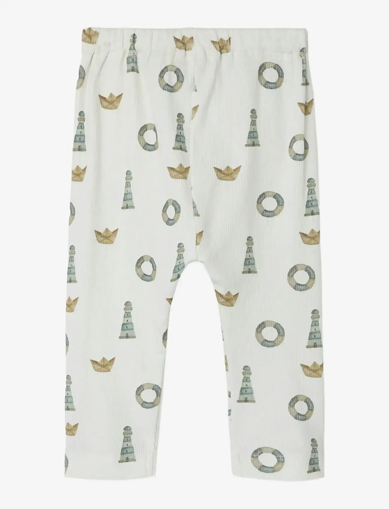 Lil'Atelier - NBMGAVO LOOSE PANT LIL - efterårstøj - coconut milk - 1