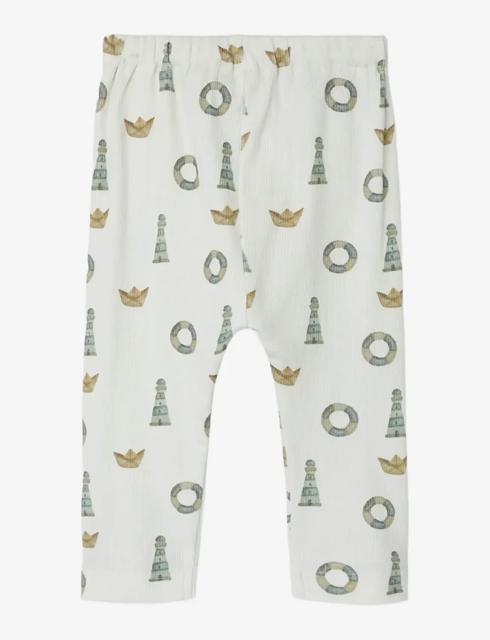 Lil'Atelier - NBMGAVO LOOSE PANT LIL - leggingsit - coconut milk - 1
