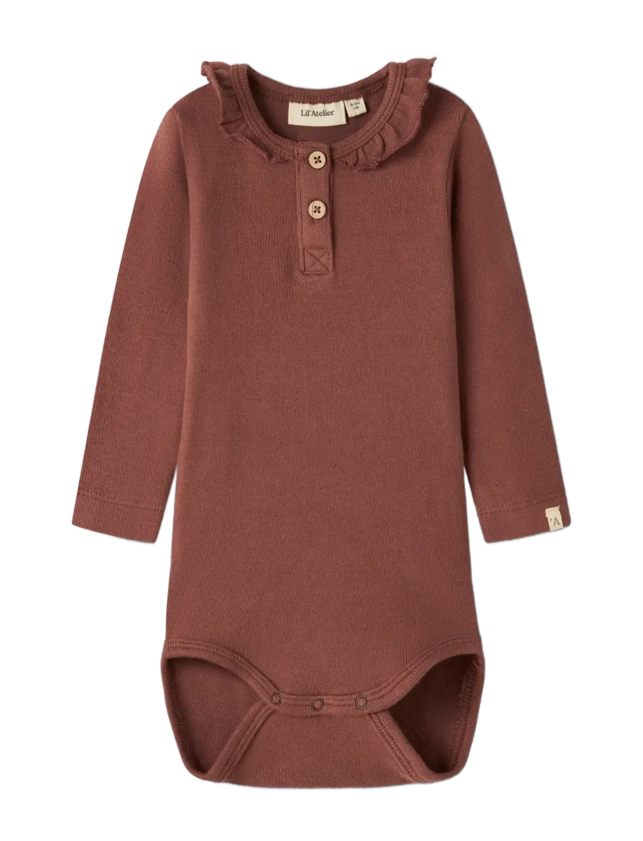 Lil'Atelier NBFTHORO HOU LS SLIM BODY LIL - Inspiration - MAHOGANY / brown