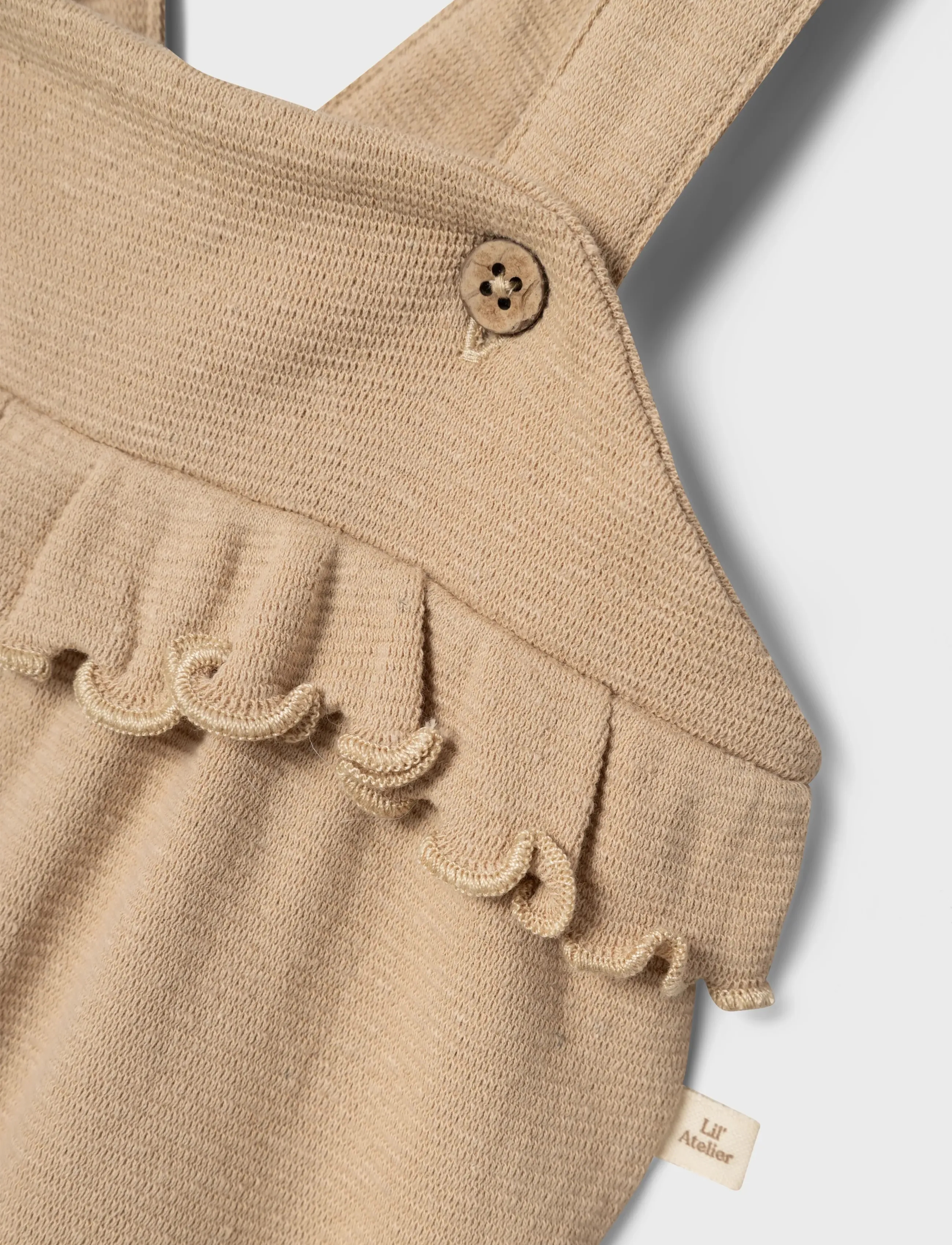 Lil'Atelier - NBFOLANA LOOSE OVERALL LIL - irish cream - 3