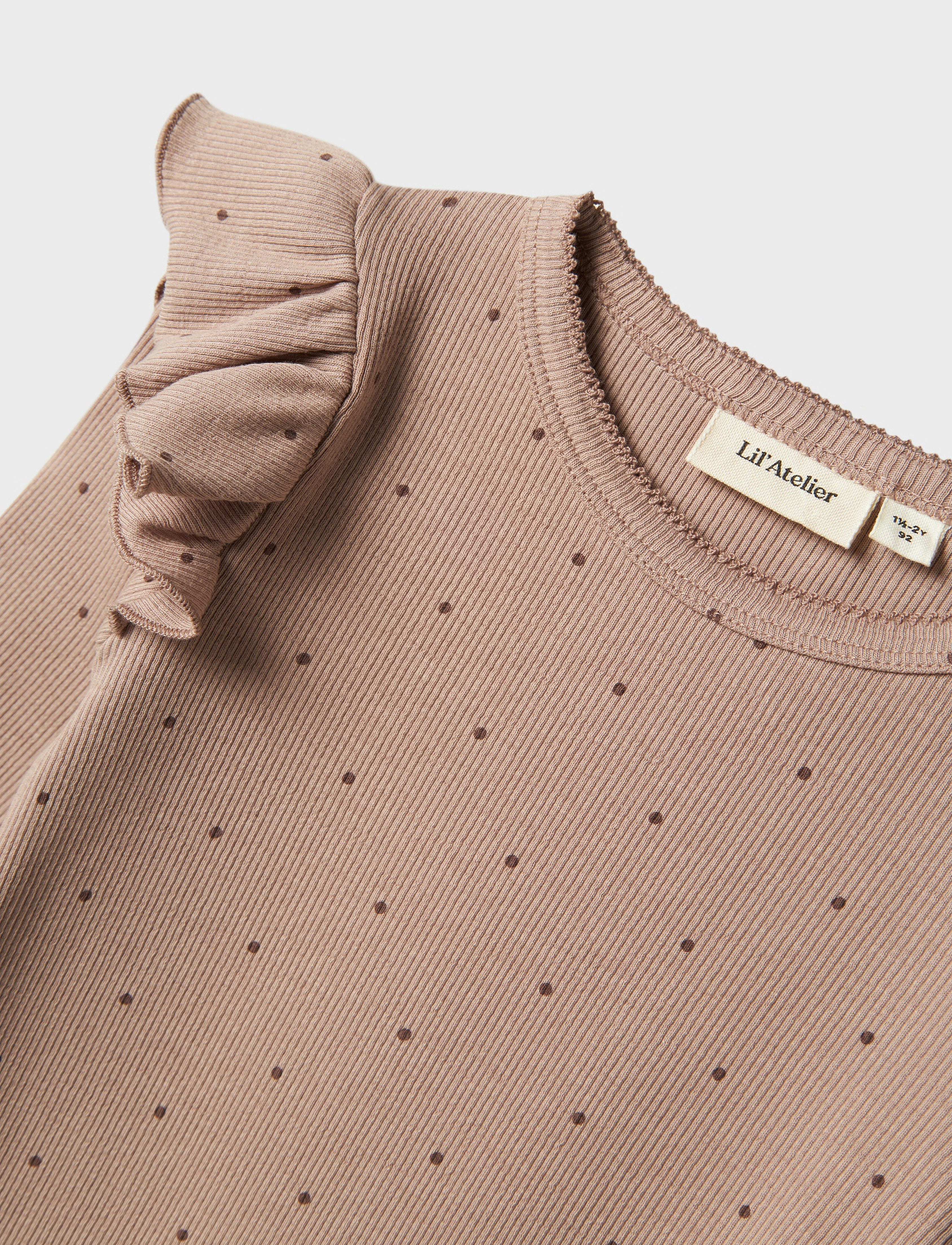 Lil'Atelier - NMFGAGO KUO LS SLIM TOP LIL - etherea - 2
