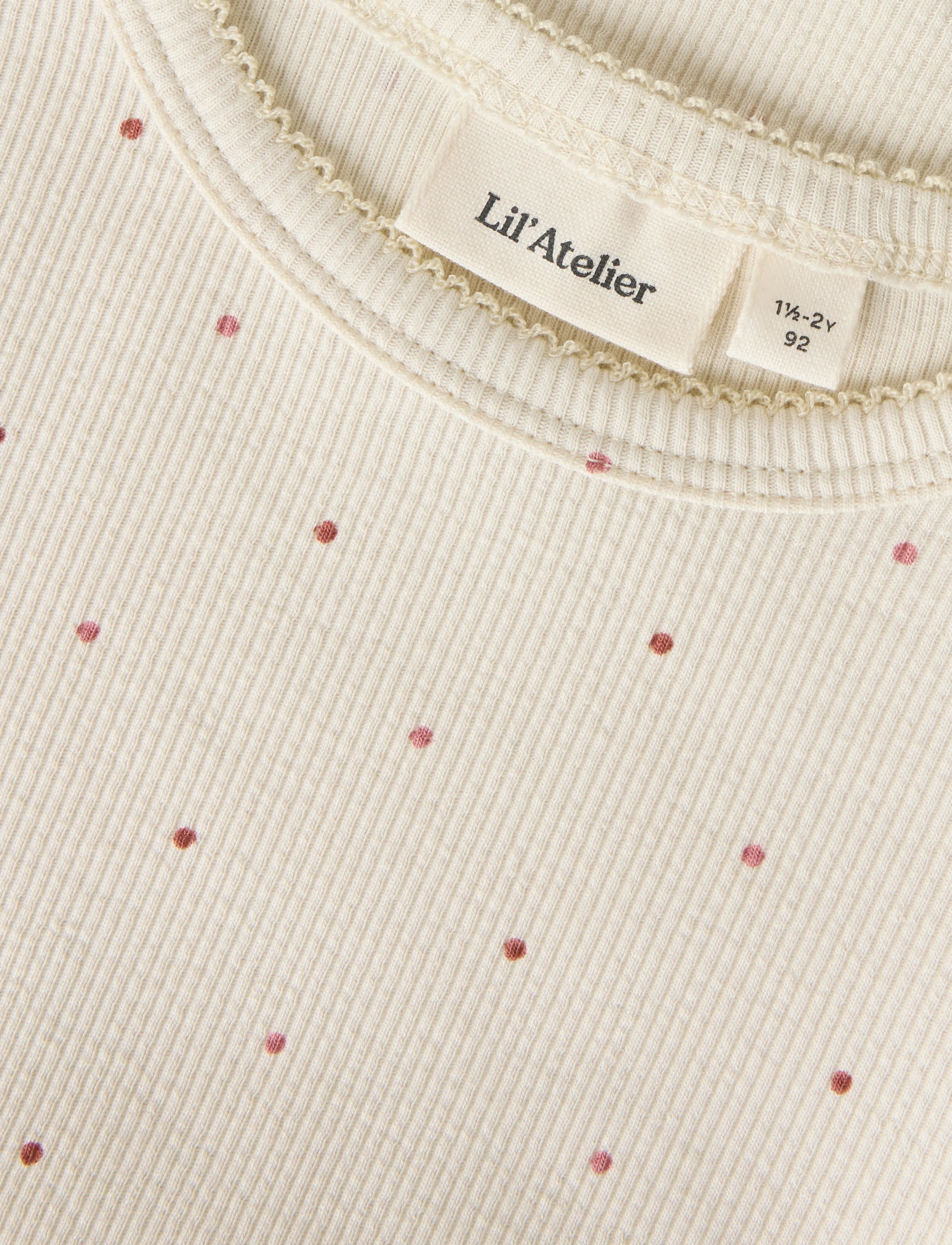 Lil'Atelier - NMFGAGO KUO LS SLIM TOP LIL - turtledove - 2