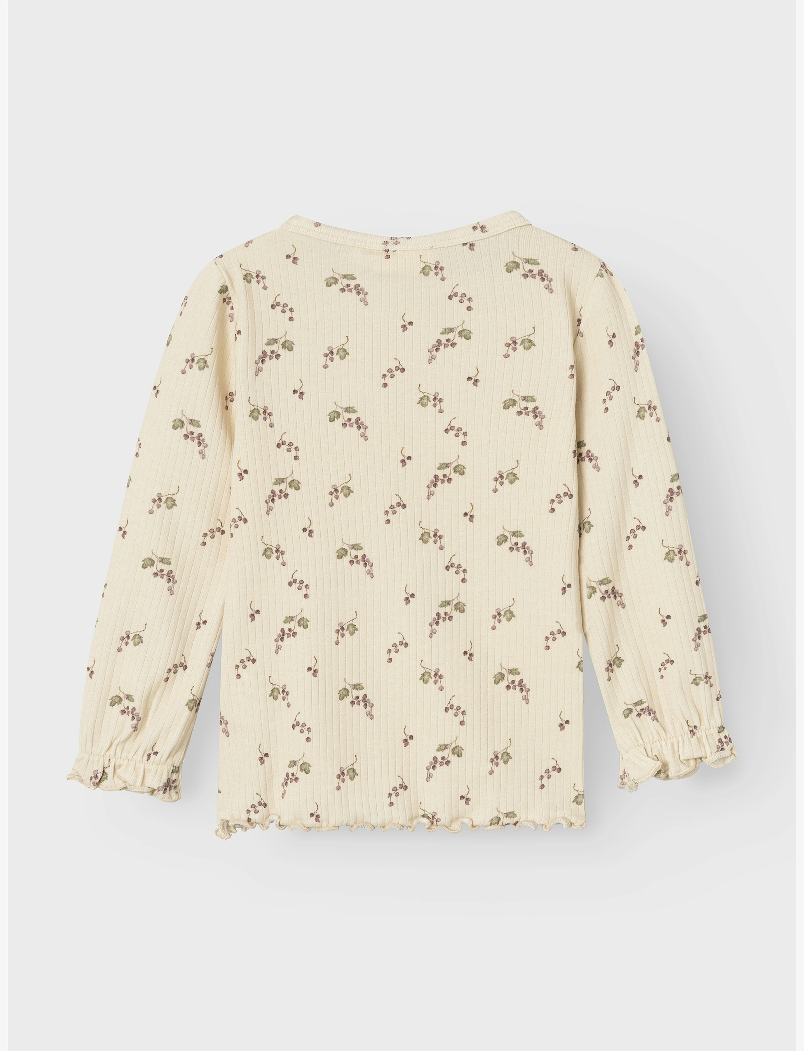 Lil'Atelier - NMFGIO BIM LS SLIM TOP LIL - birch - 2
