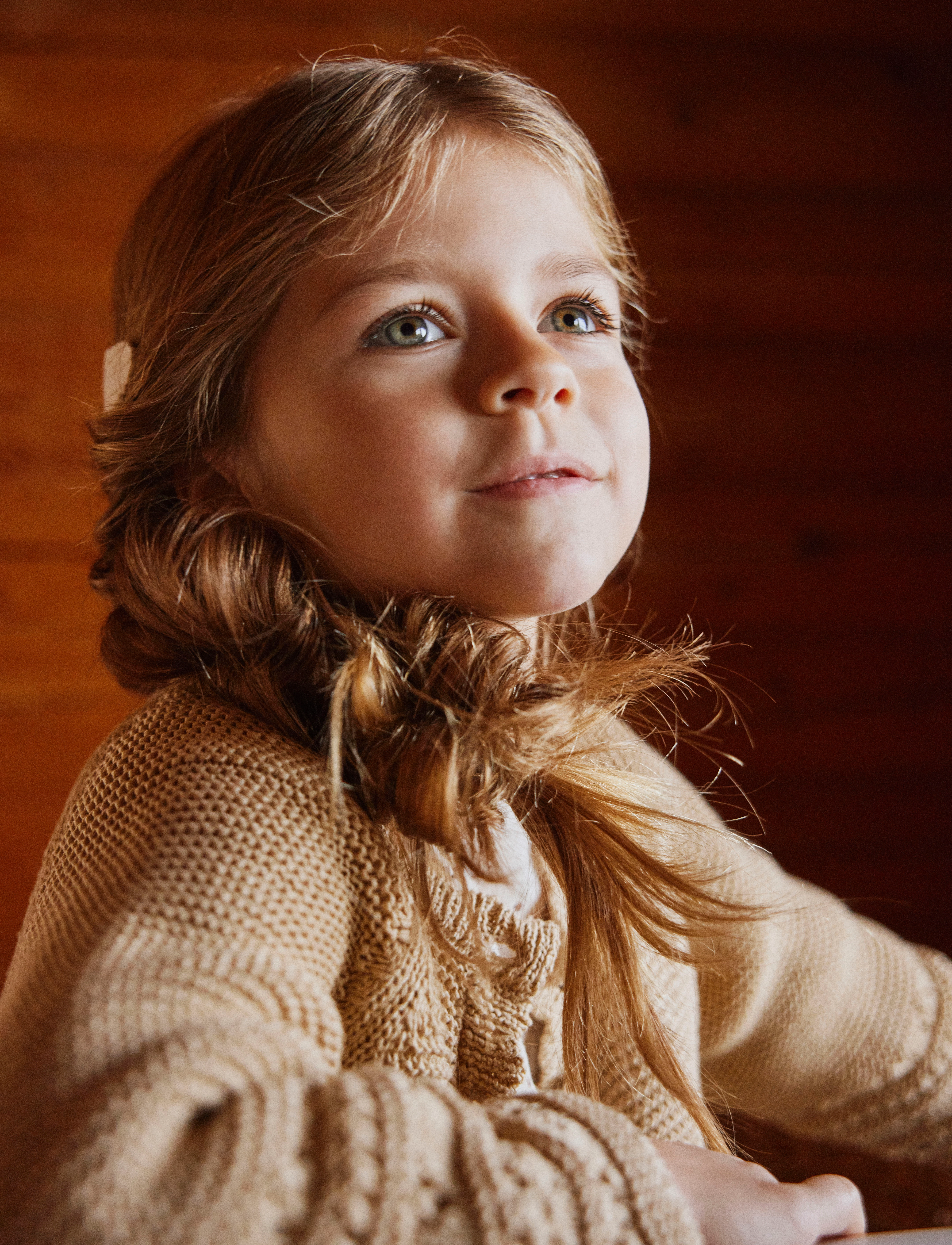Lil'Atelier - NMFOSANNA LS KNIT CARD LIL - irish cream - 2