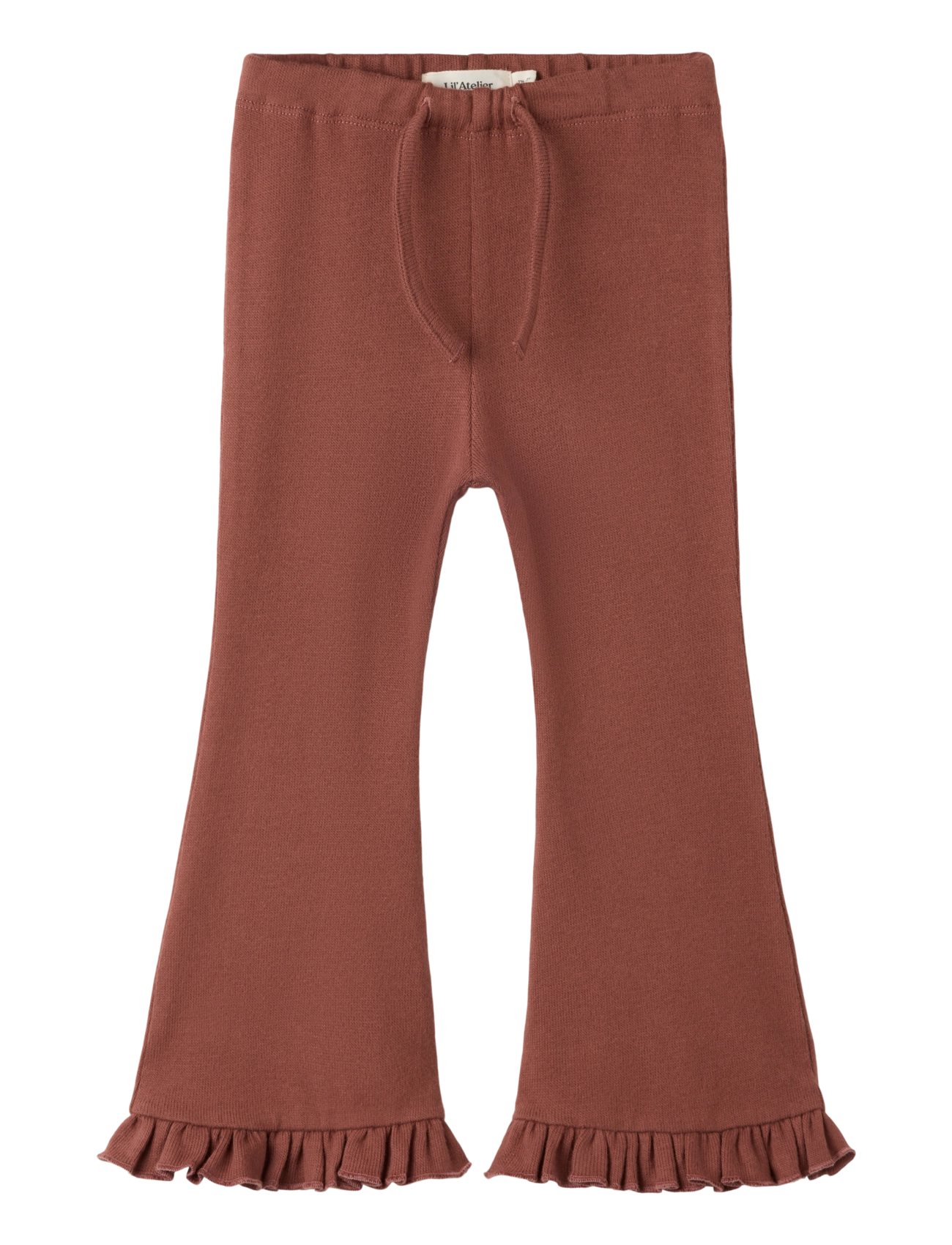Lil'Atelier NMFTHORO HAR BOOTCUT PANT LIL - Hosen - MAHOGANY / brown