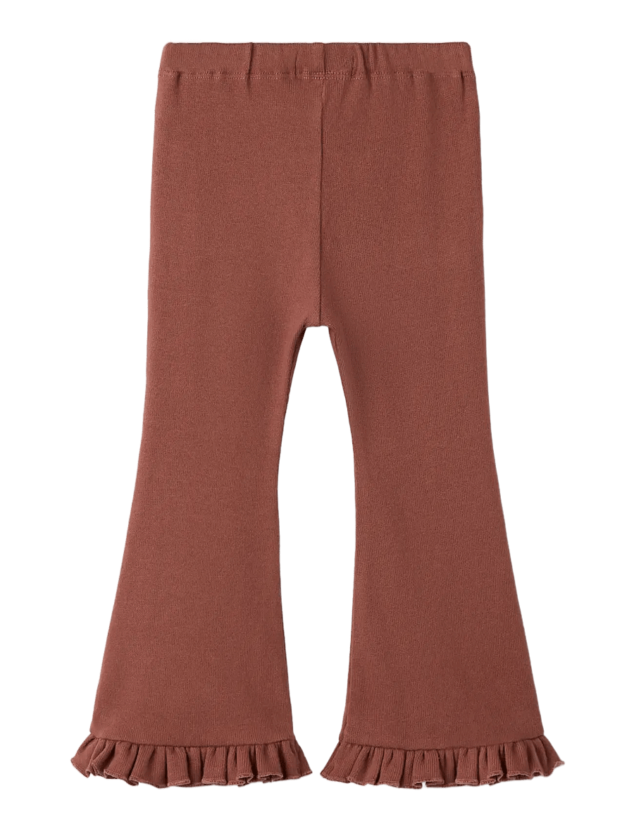 Lil'Atelier - NMFTHORO HAR BOOTCUT PANT LIL - babyhosen - mahogany - 1