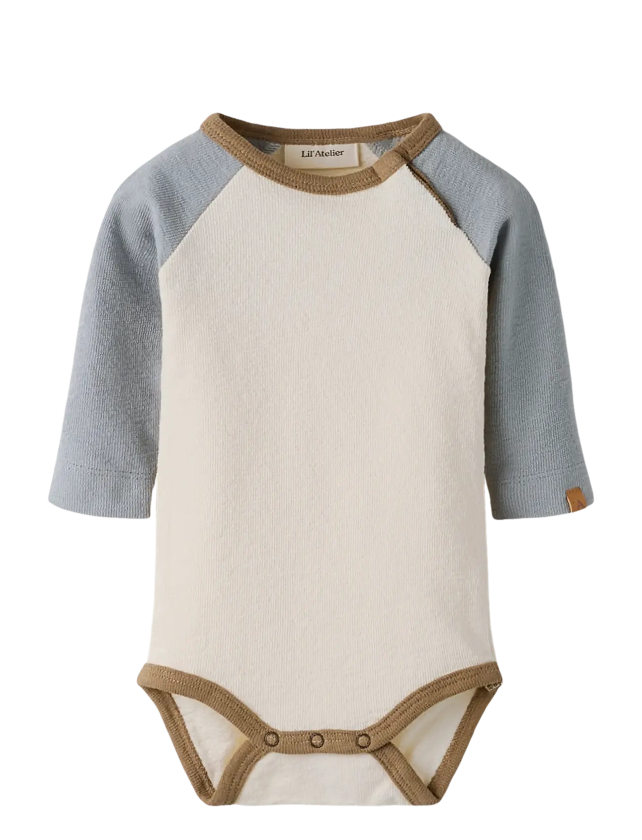 Lil'Atelier NBMNUNAN LS NREG BODY LIL - Heldragter - TURTLEDOVE / brown