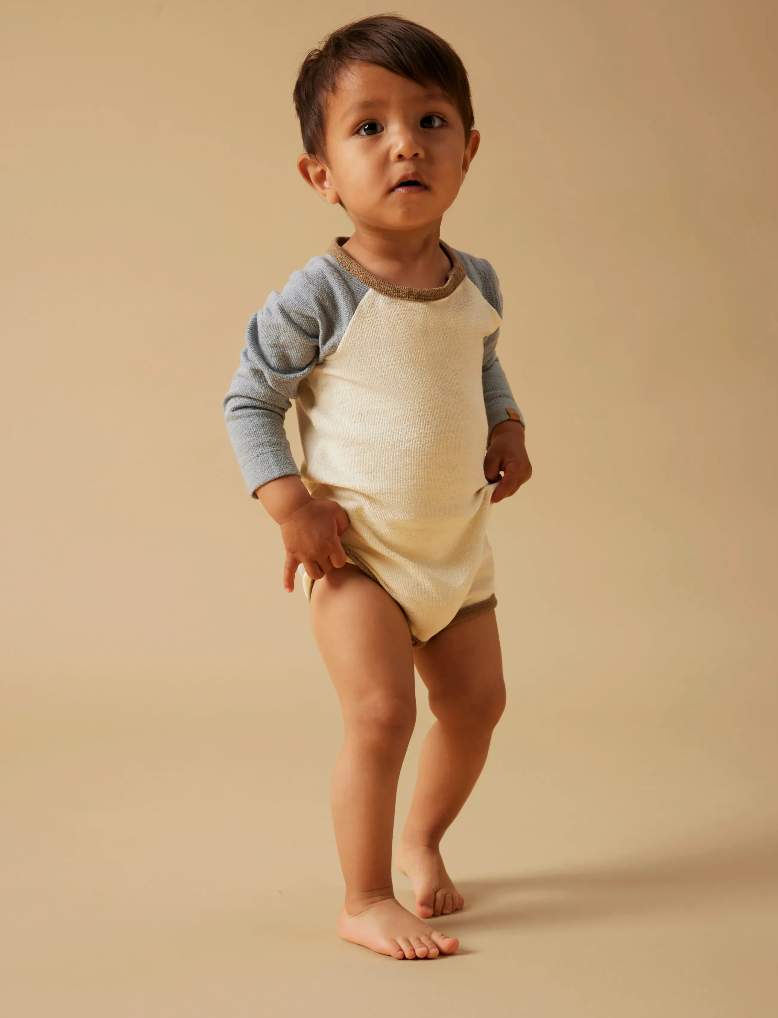 Lil'Atelier - NBMNUNAN LS NREG BODY LIL - turtledove - 2