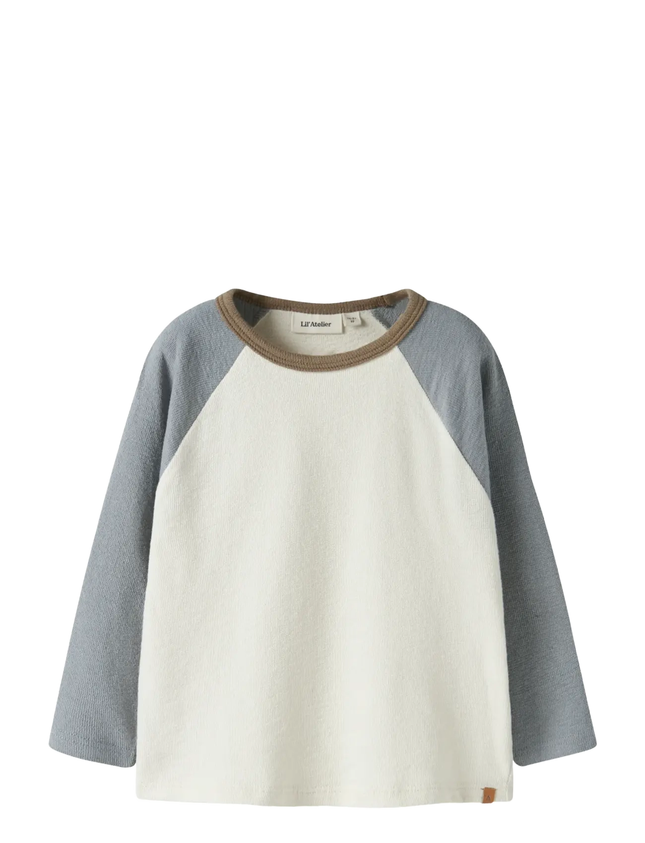 Lil'Atelier NMMNUNAN LS RLX TOP LIL - Kläder - TURTLEDOVE / grey
